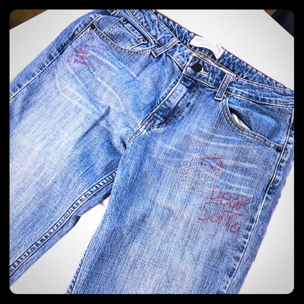 Levi Strauss Christmas bejeweled women’s jeans
